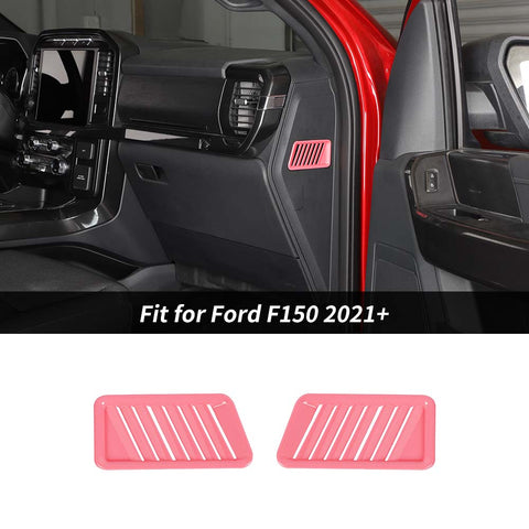 Center Console Side Air Vent Outlet Cover Trim For Ford F150 2021+ Accessories | CheroCar