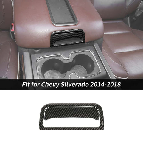 Interior Armrest Box Switch Cover Trim For Chevy Silverado/ GMC Sierra/Suburban 2014-2018 Accessories | CheroCar