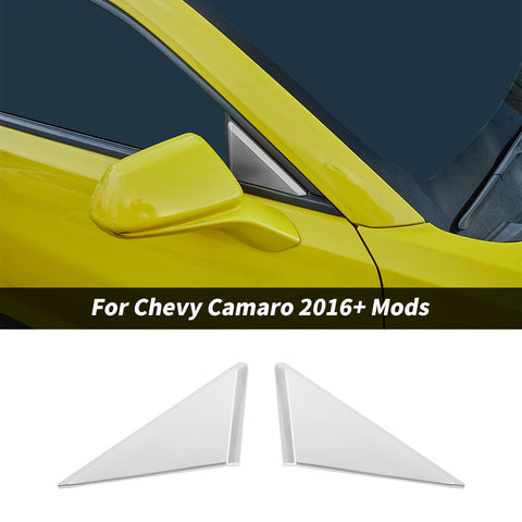 For 2016+ Chevy Camaro Exterior Front Triangle A Pillar Panel Trim