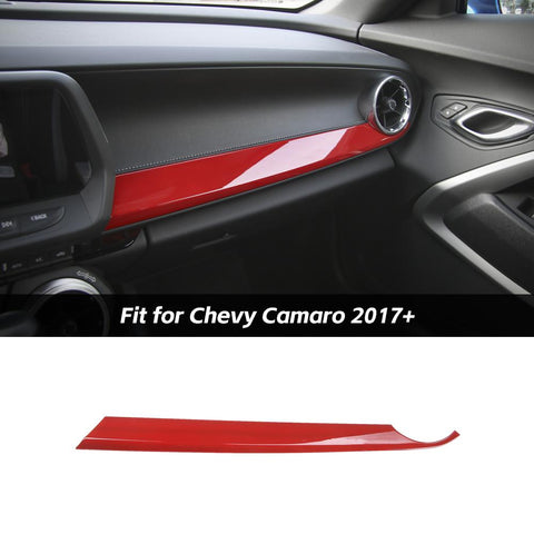 Interior Trim Full Set Available Separately Red For Chevy Camaro 2016+ Accessories | CheroCar