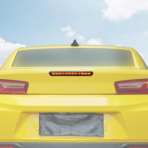 For 2016+ Chevy Camaro Third Brake Tail Light Cover Trim Decor