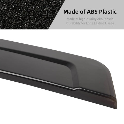 For 2021+ Ford F150 Smoked Black Front Fog Light Lamp Cover Trim Shell Guard