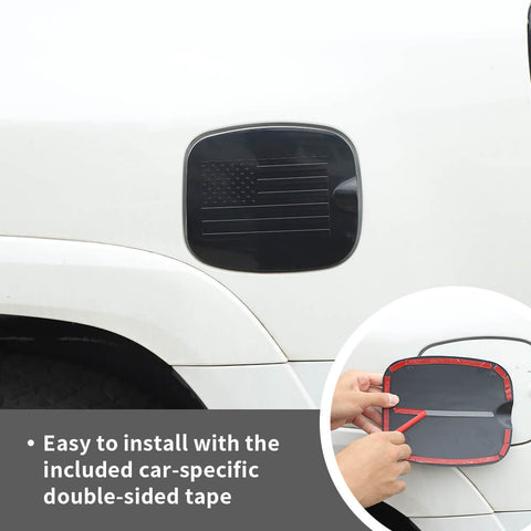 For 2010-2023 4Runner Exterior Fuel Tank Cap Trim Cover