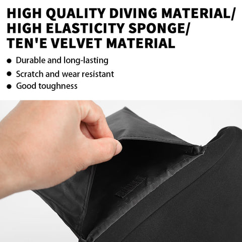 For 2010-2023 Toyota 4Runner Center Console Armrest Box Soft Cloth Pad Cover With Storage Bag