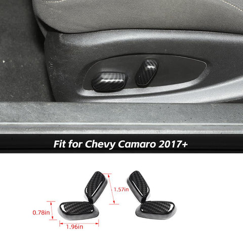 For 2017+ Chevrolet Camaro Seat Adjust Switch Button Cover Trim