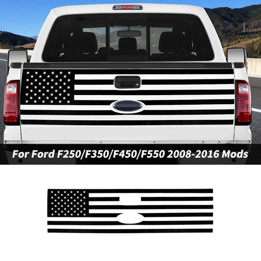 For 2008-2016 Ford F250/F350/F450/F550 Exterior Rear Tailgate Decal Sticke Trim Cover