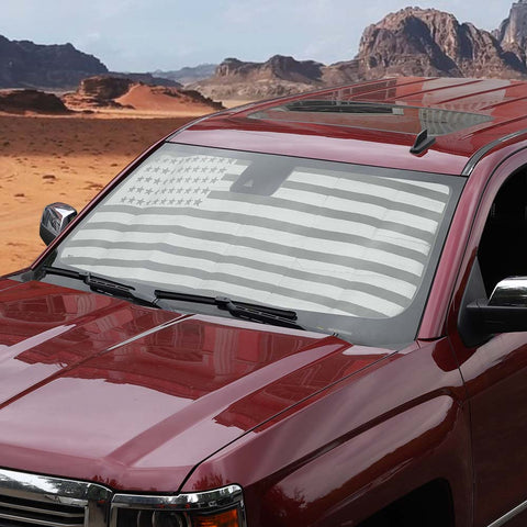 Front Windshield Sun Shade Sun Visor Cover For Chevrolet Silverado/GMC Sierra 2014-2017 Accessories | Cherocar