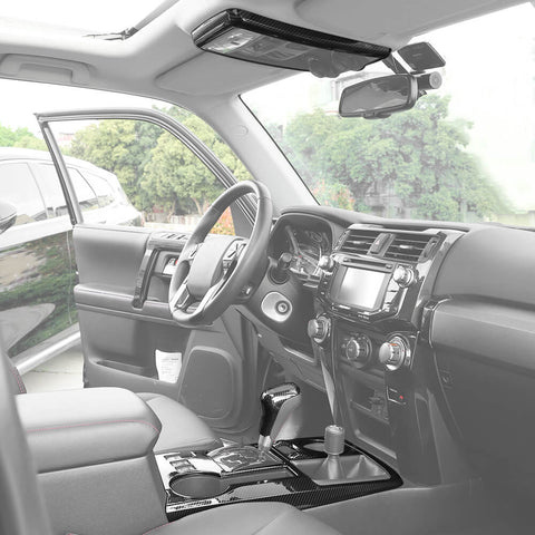 For 2010-2023 Toyota 4Runner TRD Reading Light 4WD Panel Gear Shift Head Cover Trim Bezels