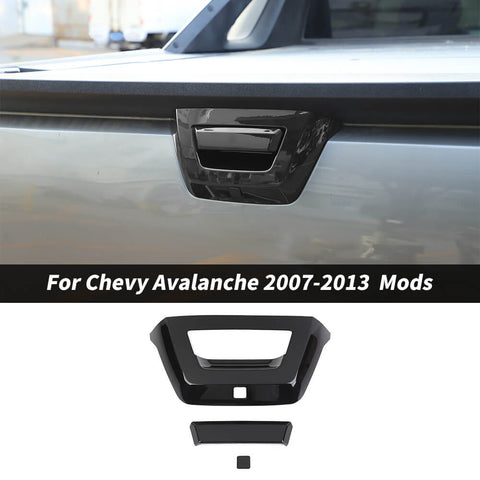 For 2007-2013 Chevy Avalanche Rear Trunk Tailgate Handle Cover Trim
