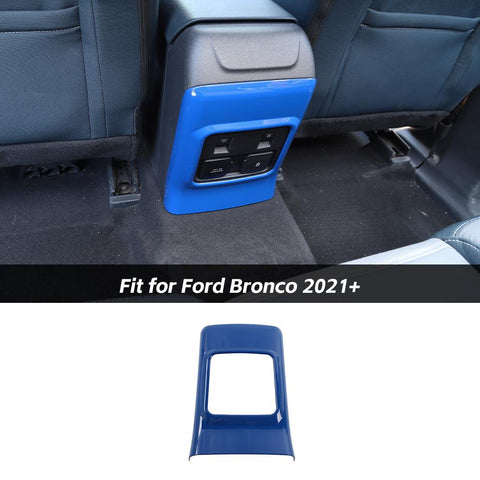 Rear Window Switch Panel Decoration Cover Trim For Ford Bronco 2021+ Accessories | CheroCar