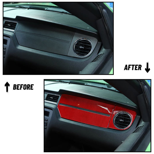 For 2009-2013 Ford Mustang Co-pilot Dashboard Air Vent Outlet Trim Cover