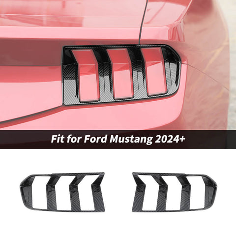 For 2024+ Ford Mustang Taillights Lamp Cover Guard Cover Trim