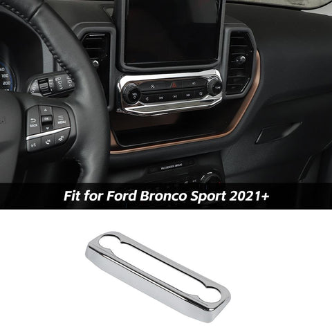 GPS Navigation Lower Panel trim For Ford Bronco Sport 2021+ Accessories | CheroCar