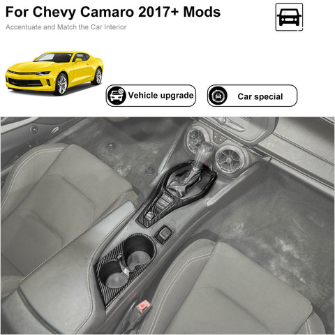 For 2017+ Chevy Camaro Interior Dashboard Panel Decor Cover Trim Kit