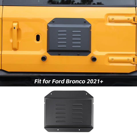 Car Rear Tailgate Vent Plate Trim Cover Bezel For Ford Bronco 2021+ Accessories | CheroCar