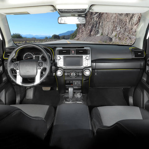 For 2010-2023 4Runner Interior Center Console Trim Cover Kit