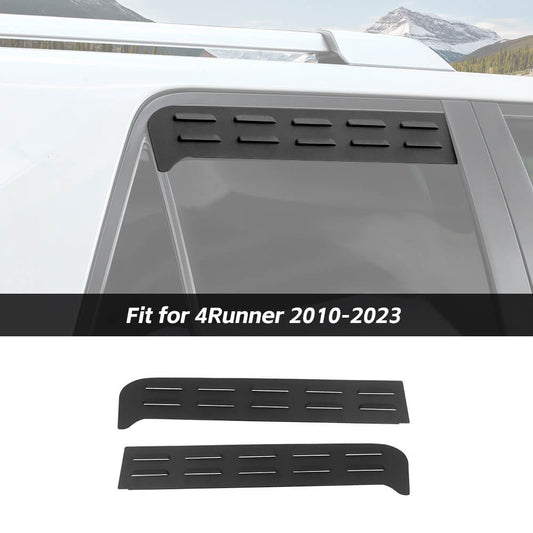 For 2010-2023 Toyota 4Runner Rear Side Window Blinds Quarter Louver Vent Panel Cover