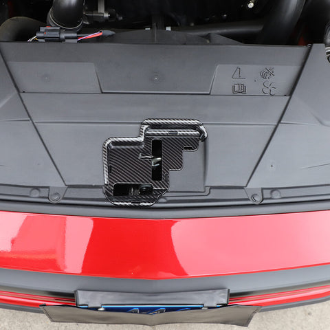 For 2024+ Ford Mustang Engine Hood Lock Bolt Gap Protect Cover Trim Cap Guards