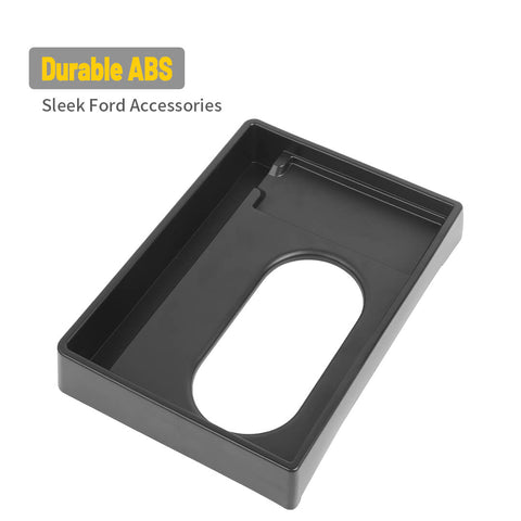 For 2021+ Ford F150/F250/F350/F450 Center Console Front Cup Holder Storage Box