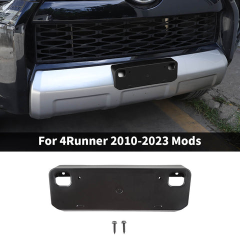 For 2010-2023 4Runner Front License Frame Plate Holder Braket