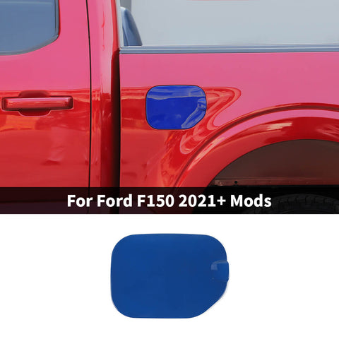 For 2021+ Ford F150 Exterior Fuel Filler Door Gas Tank Cap Cover Trim