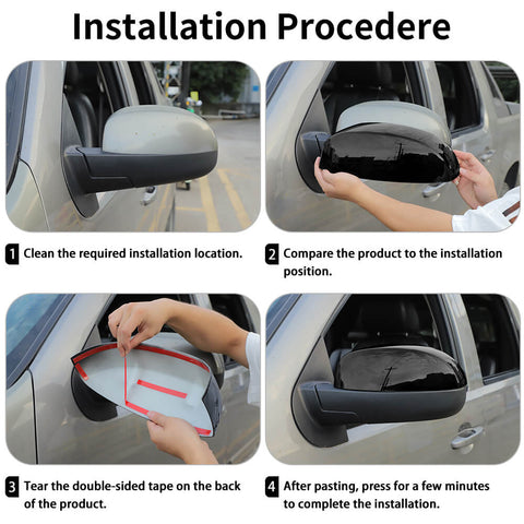 For 2007-2013 Chevy Suburban /Avalanche /Silverado /GMC-YUKON/SIREEA/Tahoe Rarview Mirror Shell Cover Trim Half-Cover
