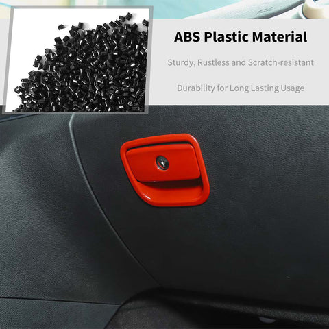 For 2011-2020 Dodge Durango Interior Co-pilot Storage Box Handle Cover Trim