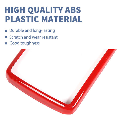 For 2010-2023 Toyota 4Runner TRD Roof Reading Light Frame Decor Cover Trim