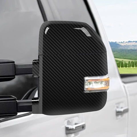 For 2017-2023 Ford F250/F350/F450/F550 Full Rearview Mirror Shell Towing Trim Cover