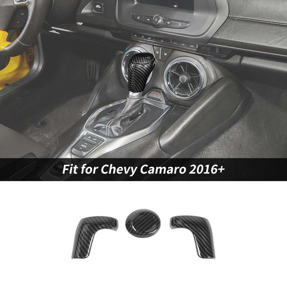 For 2016+ Chevy Camaro Gear Shift Knob Cover Trim Decoration