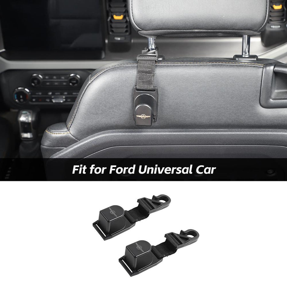For Universal Car 2 x Headrest Back Hook Hanger