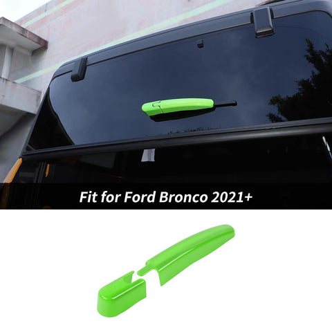 Rear Windshield Window Rain Wiper Cover Trim For Ford Bronco 2021+ Accessories | CheroCar