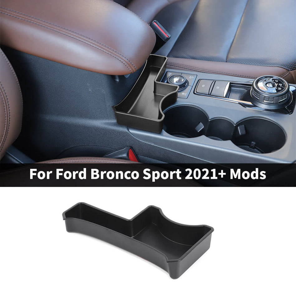 For 2021+ Ford Bronco Sport Center Interior Console Gear Shift Holder Storage Box Tray