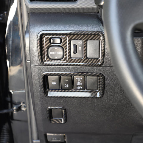 For 2010-2019 4Runner Center Console Steering Wheel Dash Trim Cover Kit