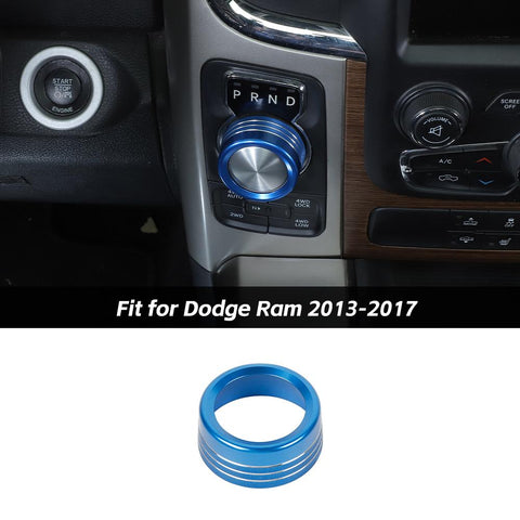 Gear Shift Switch Knob Cover Trim Ring For Dodge Ram 2013-2017 & Durango 2014-2017｜CheroCar