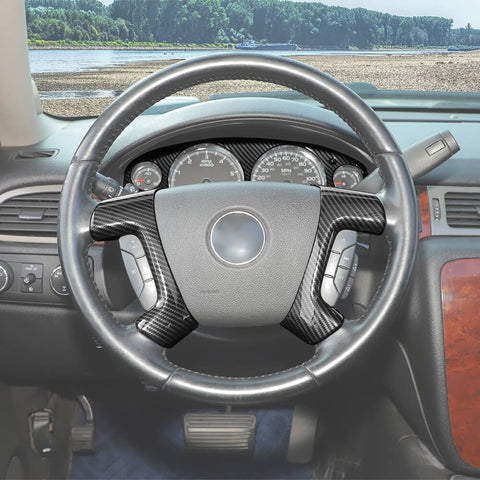 For 2007-2013 Chevy Avalanche/Suburban/Tahoe/Siverado/GMC-YUKON/SIERRA Steering Wheel/Instrument Panel Trim Cover Kit