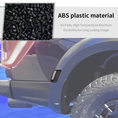 For 2021+ Ford F150 Raptor Wheel Eyebrow Light Lamp Cover Trim Decor