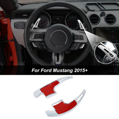 Steering Wheel Shift Paddle Shifter Cover Trim For Ford Mustang 2015+｜CheroCar