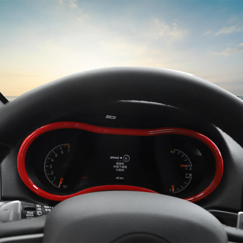 For 2011+ Dodge Durango Center Console Dashboard Instrument Ring Cover Trim