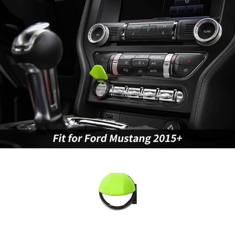 Engine Start Stop Button Switch Cover Trim For Ford Mustang 2015+ Accessories | CheroCar