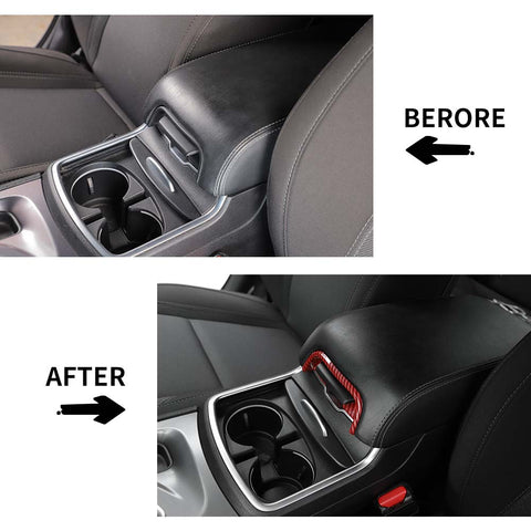 Car Armrest Box Switch Cover Trim Decor Frame For Dodge Charger/Chrysler 300C 2011+ Accessories | CheroCar