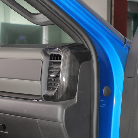 For 2022+ Chevy Silverado 18 x Inner Center Console Dash & Door Handle Trim Cover Kit