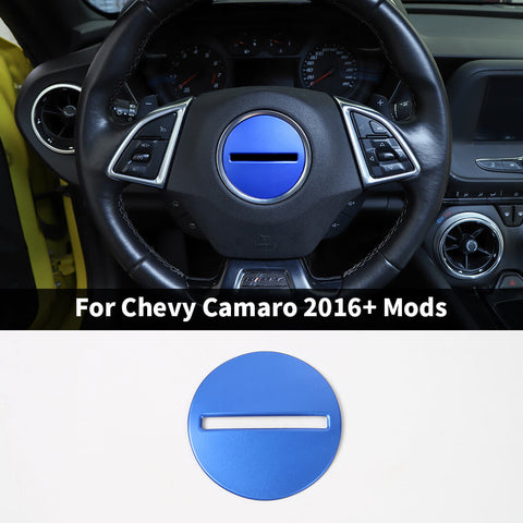 For 2016+ Chevy Camaro Steering Wheel Center Cover Ring Trim