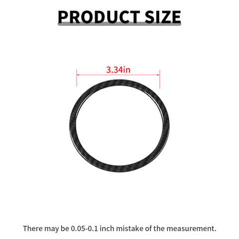 For 2017+ Chevrolet Camaro Steering Wheel Central Ring Trim Decor Cover