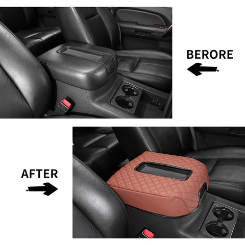 Console Armrest Box Cover Mat For Chevy Suburban/Silverado/Avalanche/Tahoe/YUKON 2007-2013 Accessories | CheroCar