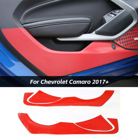 Interior Trim Full Set Available Separately Red For Chevy Camaro 2016+ Accessories | CheroCar