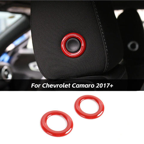 Interior Trim Full Set Available Separately Red For Chevy Camaro 2016+ Accessories | CheroCar