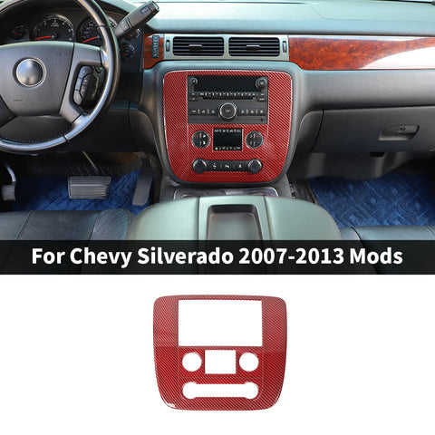 For 2007-2013 Chevy Suburban/ Avalanche/ Tahoe & GMC Sierra/ Yukon Center Console GPS Navigation Panel Trim Cover