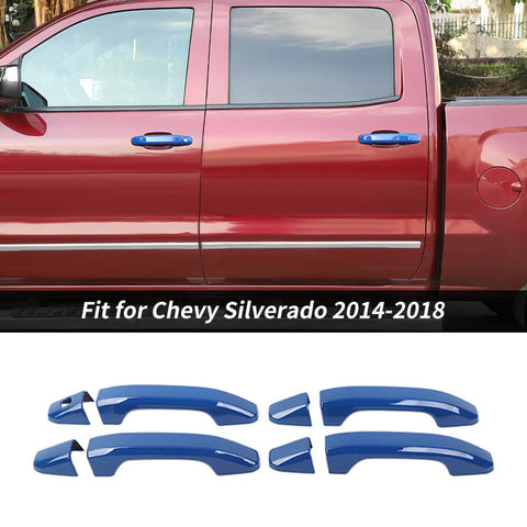 For 2014-2018 Chevy Silverado/ GMC Sierra Exterior Door Handle Cover Trim Decor