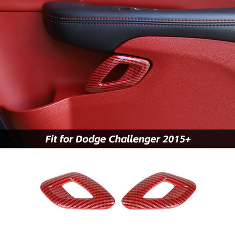 Interior Door Handle Cover Trim Decoration for Dodge Challenger 2015+ Accessories｜CheroCar